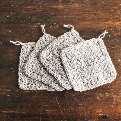 Reusable Cotton Cloths and Basket