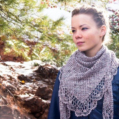 Crochet Pattern  Saccharine Scarf