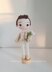 Amigurumi wedding doll