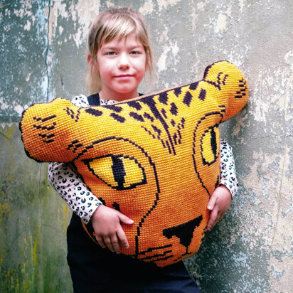 Vervaco Cheetah Cushion Cross Stitch Kit