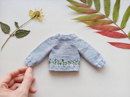 Floral miniature cardigan