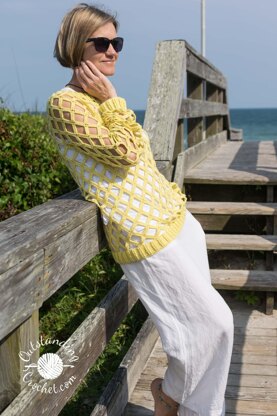 Off Shoulder Sweater Sunny Seine.