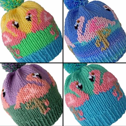 Flamingo Hats