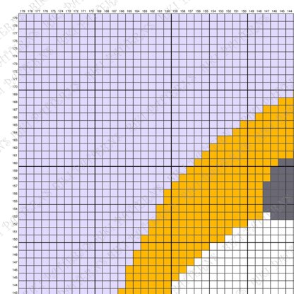 Sleeping Panda Blanket Bear on Moon Graphghan Cute Cuddly Afghan C2C CROCHET PATTERN