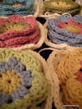 Flower to Hexagon Blanket