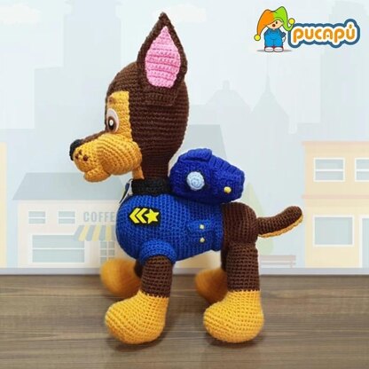 Chase Paw Patrol Amigurumi
