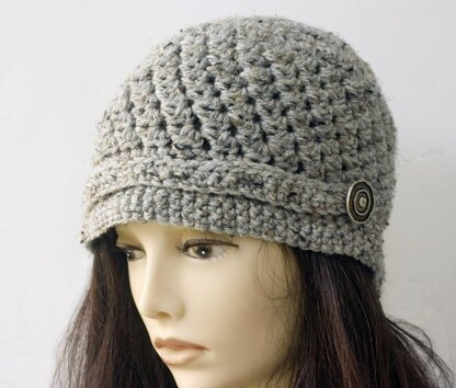 Easy Cloche with Button Trim