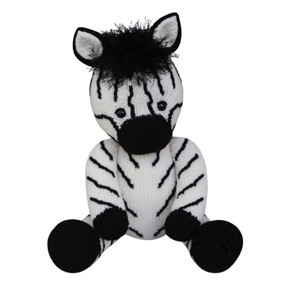 Zebra (Knit a Teddy)