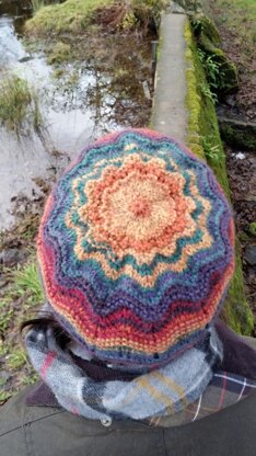 Sock Wool Lace or Stocking Stitch Hat