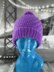 Swirl Bobble Beanie Hat Circular