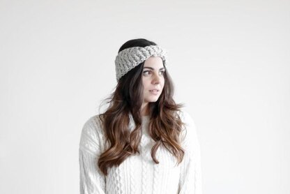 Twist turban headband