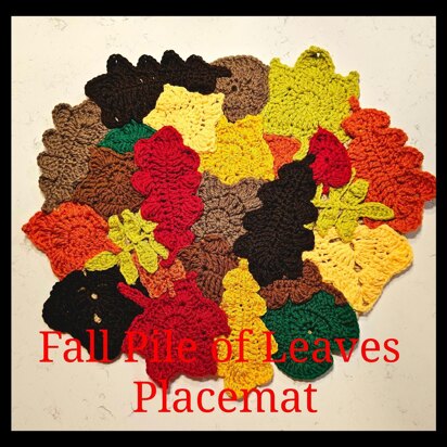 Autumn Leaf Pile Placemat