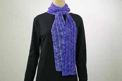 Ribbon  Rib Scarf