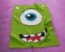 C2C CROCHET PATTERN Mike Wazowski Face Blanket Monsters Inc. Throw
