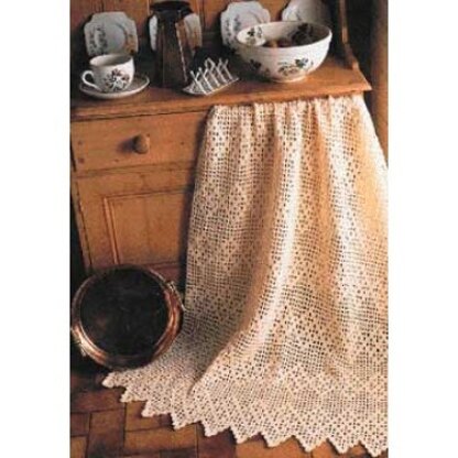 Filet Crochet Blanket in Patons Canadiana