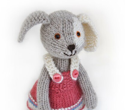 Knitted Puppy Dog Sophie