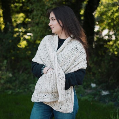 Fireside Pocket Shawl