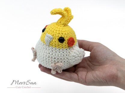 Amigurumi Cockatiel