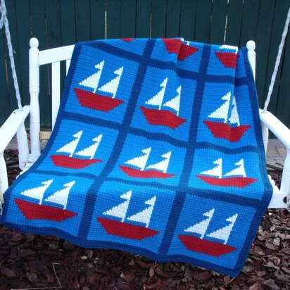 Sail Away Crochet Afghan