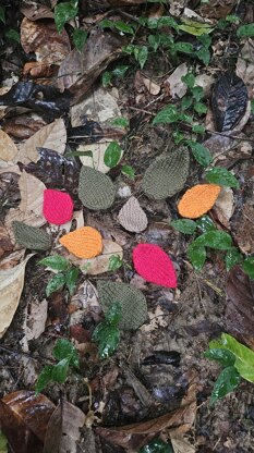 Knitted Leaves