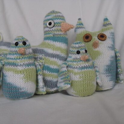 Marnie, Miranda, Matilda and Max - knitting pattern