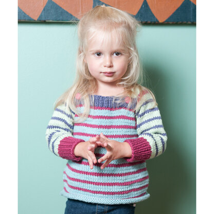 Black Bird Knits Girton Place Baby/Toddler Sweater PDF