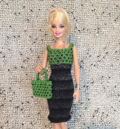 Curvy Barbie Checked Dress All Sizes