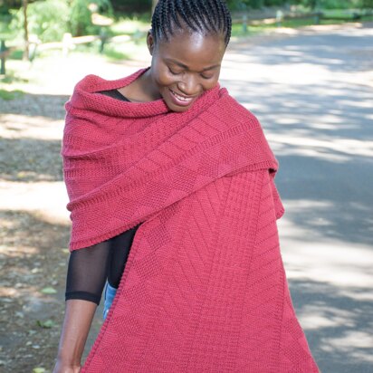 Lerato Wrap - knitting pattern
