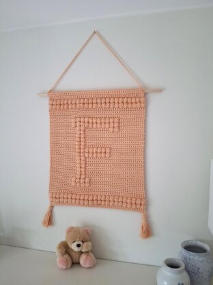 Letter F Wallhanging