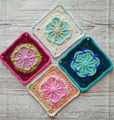 Sakura Granny square