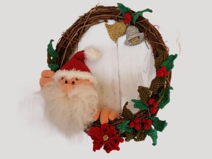 Santa wreath