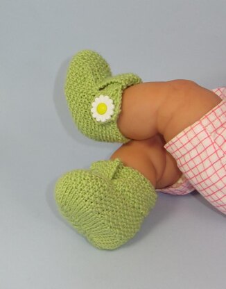 Baby T Bar Daisy Booties