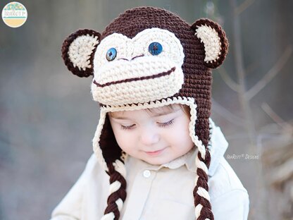 Chip the Chimpanzee Monkey Hat