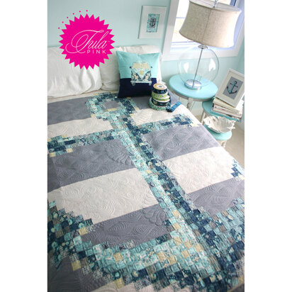 Tula Pink Anchors Aweigh Quilt - Downloadable PDF