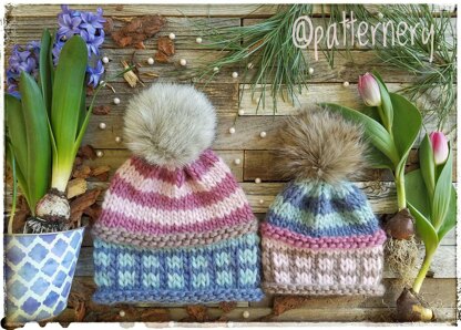 Spring Awakening chunky hat