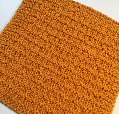 Hurdle Stitch Dishcloth