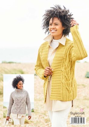 Women Jumpers in Stylecraft Softie - 9814 - Downloadable PDF