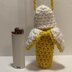 Crochet Banana Holder/Pouch/Bag/Necklace for Lighter/Chapstick