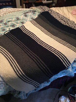 Striped blanket