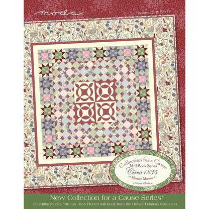 Moda Fabrics Circa 1835 Quilt - Downloadable PDF