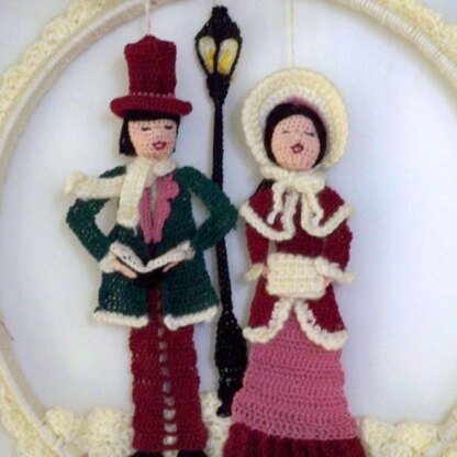 Victorian Carolers Wall Hanging