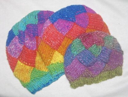 Entrelac Hat