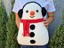 Snowman Winter Pillow Amigurumi