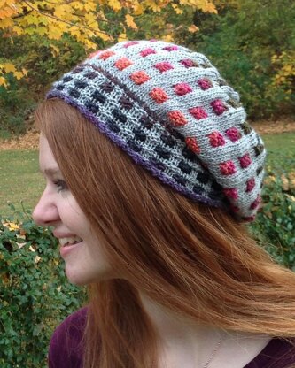 Slouchy Square Hat