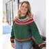 Festive granny jumper
