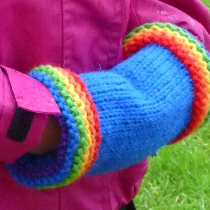 Rainbow Brim Muff