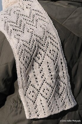 Aviator Scarf (Lace Weight)
