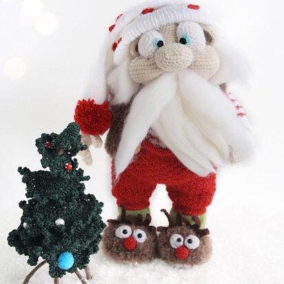 Santa Claus (crochet toy+knitted outfit)