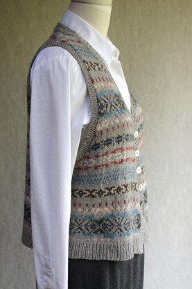 Nancy's Fair Isle Vest