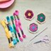 African Flower Curtain Ties